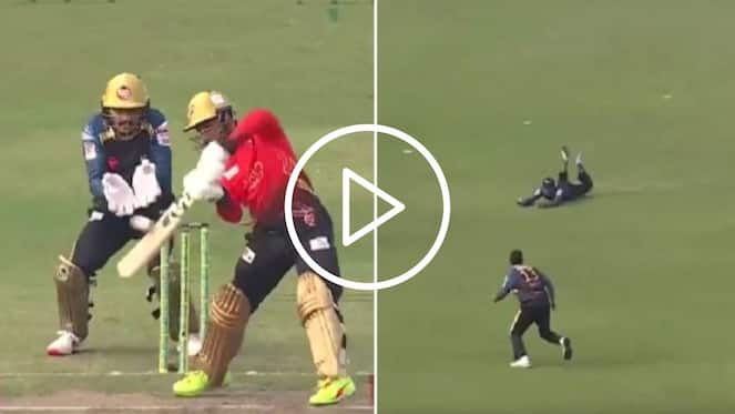 [Watch] Litton Das Falls To Mohammad Naim's Spectacular Diving Catch In BPL 2024 Opener
